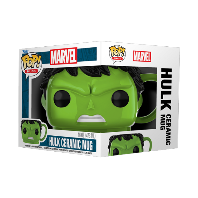 Funko Pop! Mug Hulk - Hulk taza de ceramica