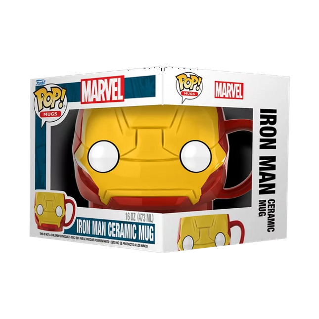 Funko Pop! Mug Marvel - Iron Man taza de ceramica
