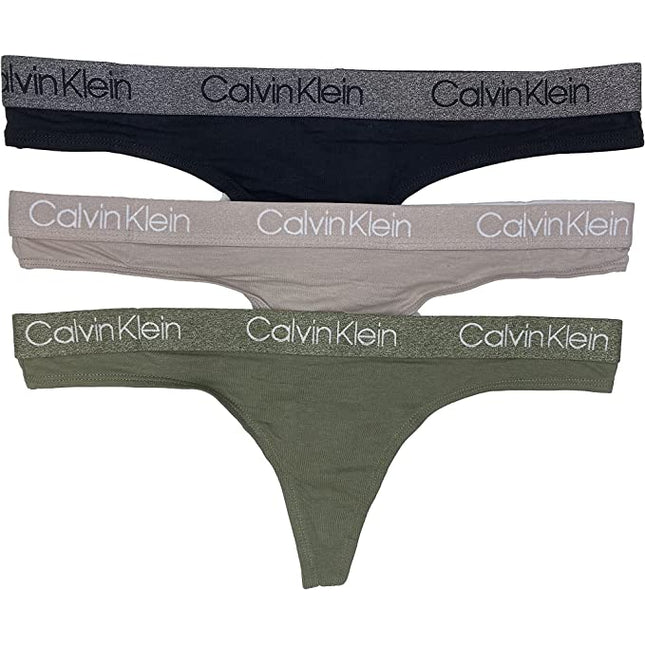 Calvin Klein Tanga calzón de algodón pack 3