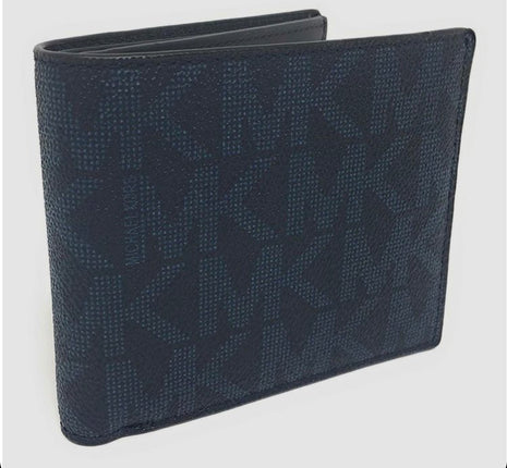 Billetera Michael Kors monogram slim de hombre