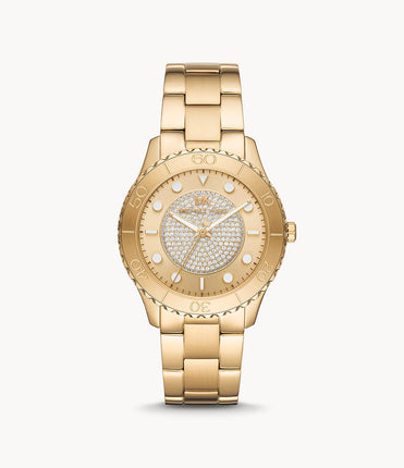 Reloj Michael Kors Gold Stainless Steel STOCK