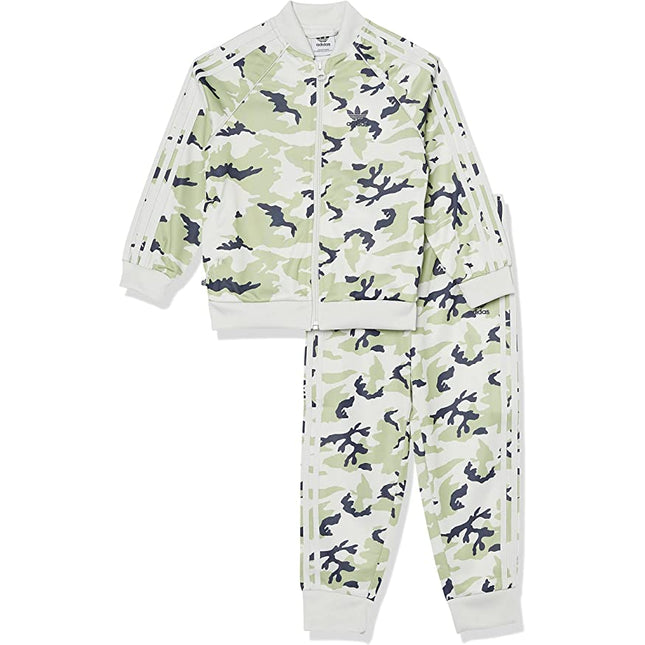 Conjunto Adidas Superstar Originals Camuflado para niño bebé