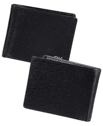 Billetera de cuero Calvin Klein de hombre con protección para tarjetas