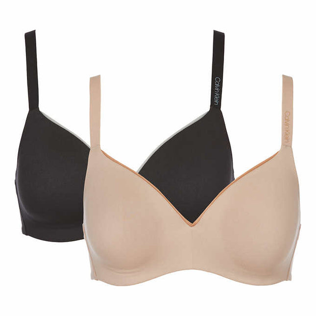 Calvin Klein  Wirefree Bra Microfibra 2 pack