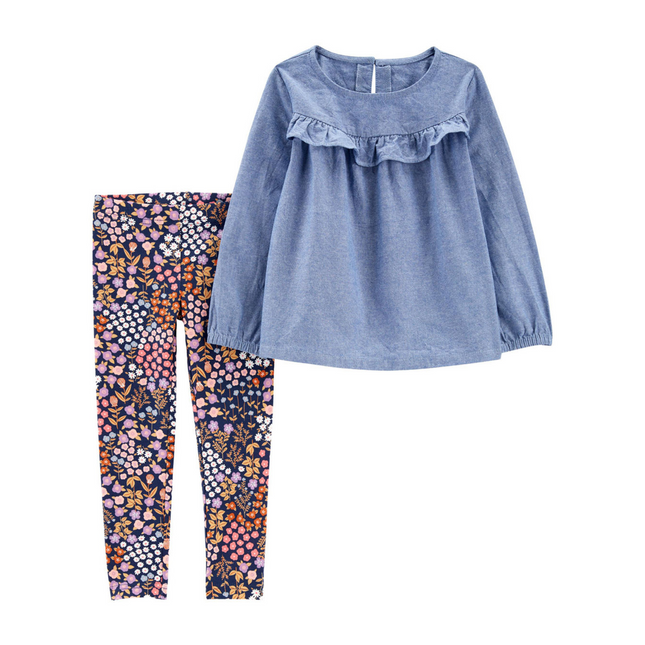 Conjunto Carters Toddler para niña