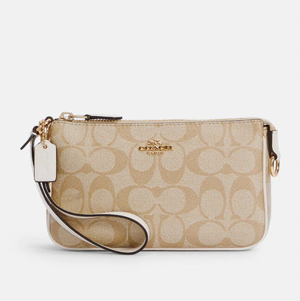 Coach Nolita 19 Canvas Shoulder Bag Chalk