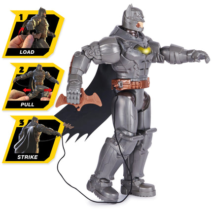 Figura Batman de acción con luces y más de 20 sonidos - Comics Battle Strike Batman