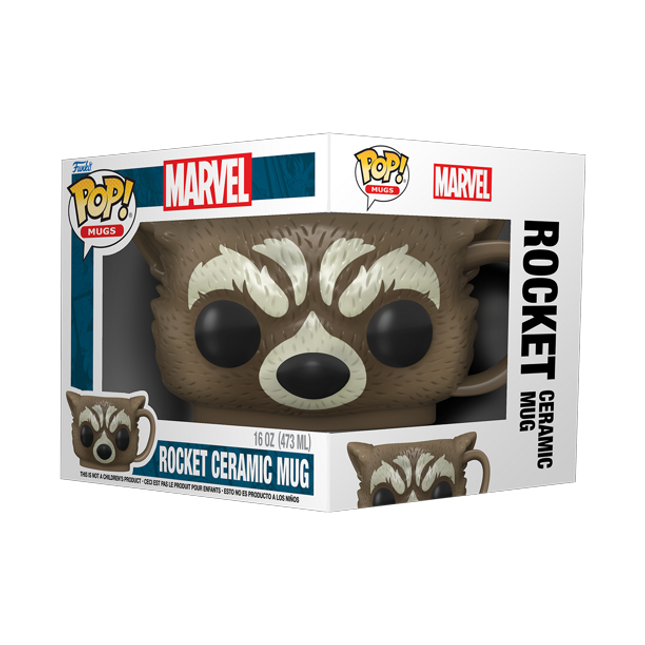 Funko Pop! Mug Marvel - Rocket taza de ceramica