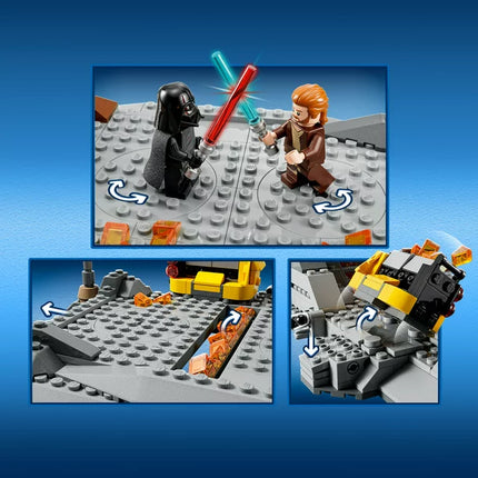 Lego Star Wars Disney Plus Obi-Wan Kenobi vs. Darth Vader 75334