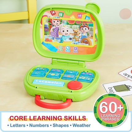 Laptop Cocomelon Canta y Aprende para niños, luces, sonidos y música