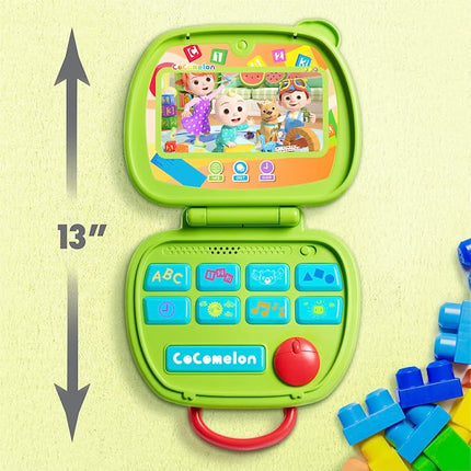 Laptop Cocomelon Canta y Aprende para niños, luces, sonidos y música
