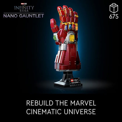 Lego Marvel Nano Gauntlet 76223 Iron Man 680 piezas