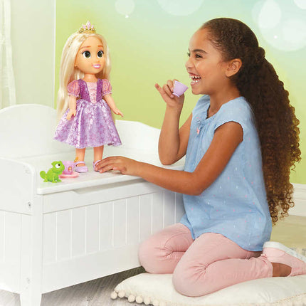 Muñeca Disney Princesas Rapunzel y Pascal