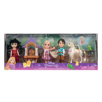 Set Deluxe Muñecos Disney Princesas Rapunzel Petite