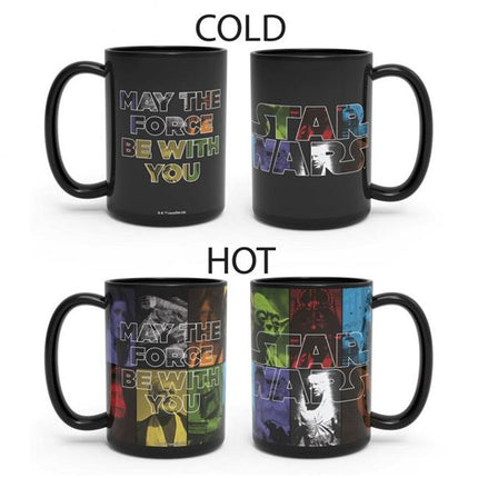 Taza Star Wars cambia de color de frio a caliente