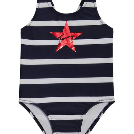 Ropa de baño entera Tommy Hilfiger Star para niñas