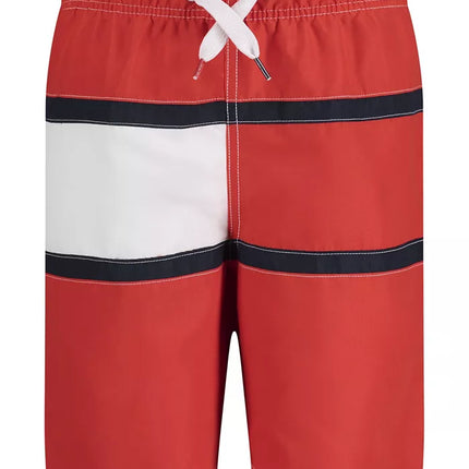 Short de baño Tommy Hilfiger con bandera para niños grandes